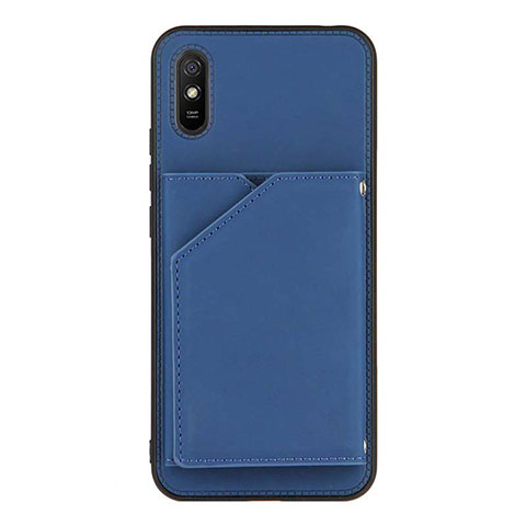 Handyhülle Hülle Luxus Leder Schutzhülle Y01B für Xiaomi Redmi 9AT Blau