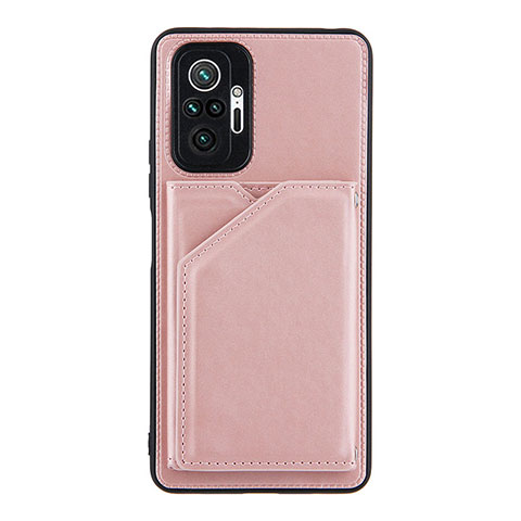 Handyhülle Hülle Luxus Leder Schutzhülle Y01B für Xiaomi Redmi Note 10 Pro 4G Rosegold