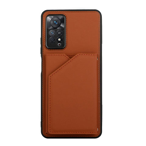 Handyhülle Hülle Luxus Leder Schutzhülle Y01B für Xiaomi Redmi Note 11 Pro 4G Braun