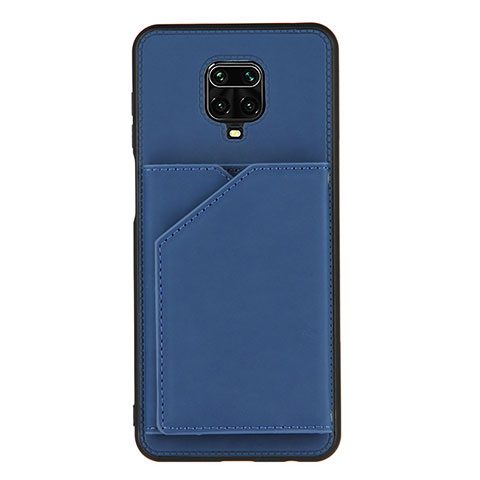 Handyhülle Hülle Luxus Leder Schutzhülle Y01B für Xiaomi Redmi Note 9 Pro Max Blau