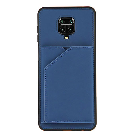 Handyhülle Hülle Luxus Leder Schutzhülle Y01B für Xiaomi Redmi Note 9S Blau