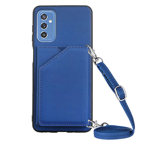 Handyhülle Hülle Luxus Leder Schutzhülle Y02B für Samsung Galaxy M52 5G Blau