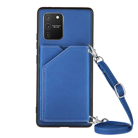 Handyhülle Hülle Luxus Leder Schutzhülle Y02B für Samsung Galaxy S10 Lite Blau