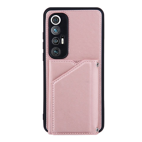 Handyhülle Hülle Luxus Leder Schutzhülle Y02B für Xiaomi Mi 10S 5G Rosegold