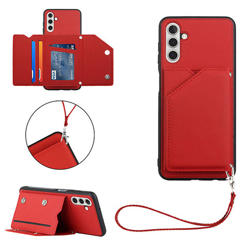Handyhülle Hülle Luxus Leder Schutzhülle Y03B für Samsung Galaxy A13 5G Rot
