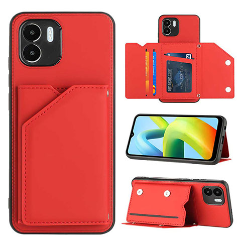 Handyhülle Hülle Luxus Leder Schutzhülle YB1 für Xiaomi Poco C50 Rot