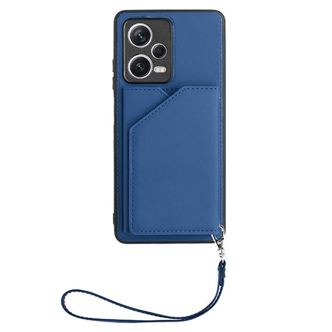 Handyhülle Hülle Luxus Leder Schutzhülle YB1 für Xiaomi Redmi Note 12 Pro 5G Blau