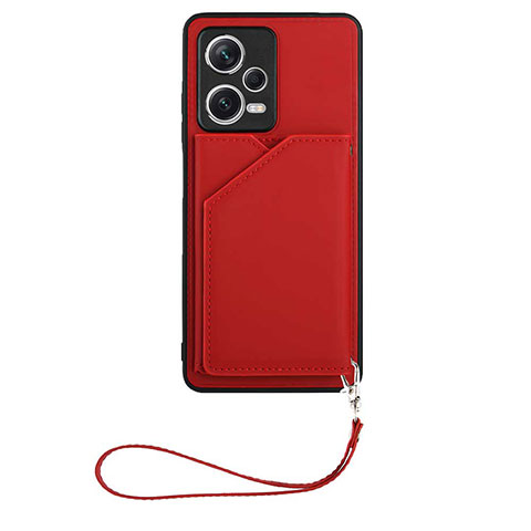 Handyhülle Hülle Luxus Leder Schutzhülle YB1 für Xiaomi Redmi Note 12 Pro+ Plus 5G Rot