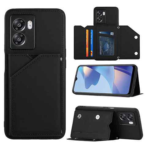 Handyhülle Hülle Luxus Leder Schutzhülle YB2 für OnePlus Nord N300 5G Schwarz