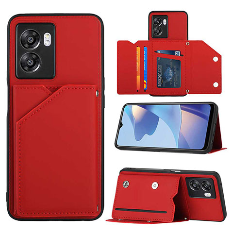 Handyhülle Hülle Luxus Leder Schutzhülle YB2 für Realme V23 5G Rot