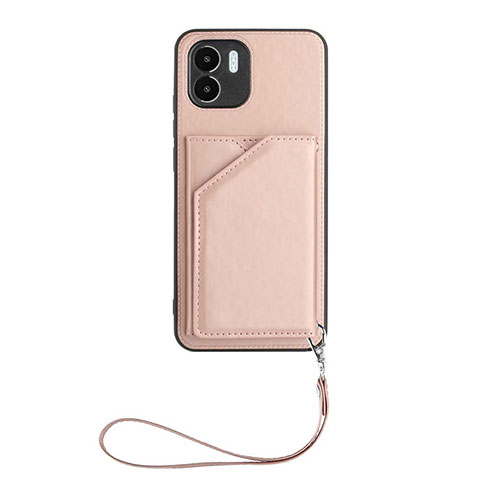 Handyhülle Hülle Luxus Leder Schutzhülle YB2 für Xiaomi Poco C50 Rosegold