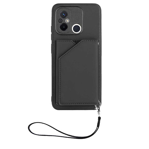 Handyhülle Hülle Luxus Leder Schutzhülle YB2 für Xiaomi Poco C55 Schwarz