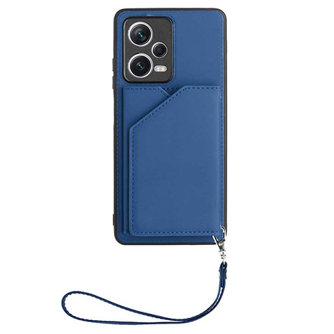 Handyhülle Hülle Luxus Leder Schutzhülle YB2 für Xiaomi Poco X5 5G Blau