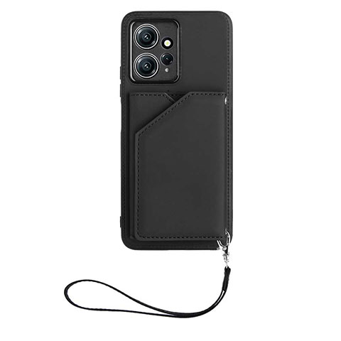 Handyhülle Hülle Luxus Leder Schutzhülle YB2 für Xiaomi Redmi Note 12 4G Schwarz