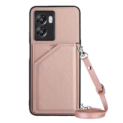 Handyhülle Hülle Luxus Leder Schutzhülle YB3 für OnePlus Nord N300 5G Rosegold