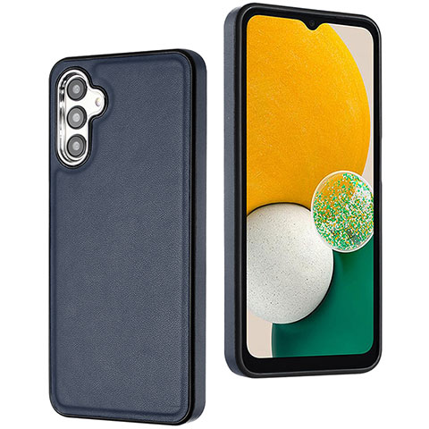 Handyhülle Hülle Luxus Leder Schutzhülle YB3 für Samsung Galaxy A04s Blau