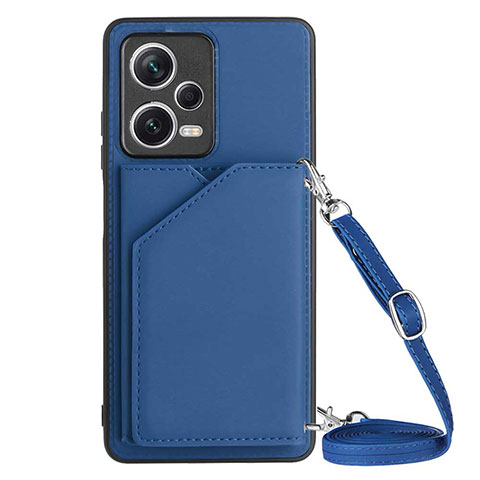 Handyhülle Hülle Luxus Leder Schutzhülle YB3 für Xiaomi Poco X5 5G Blau