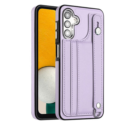 Handyhülle Hülle Luxus Leder Schutzhülle YB4 für Samsung Galaxy M44 5G Violett