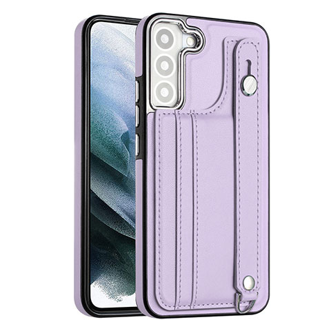 Handyhülle Hülle Luxus Leder Schutzhülle YB4 für Samsung Galaxy S22 5G Violett