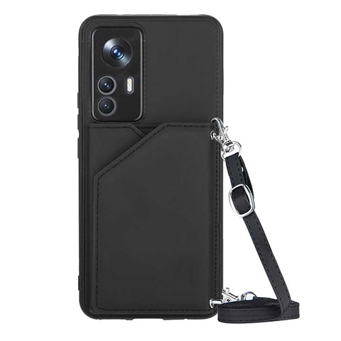 Handyhülle Hülle Luxus Leder Schutzhülle YB4 für Xiaomi Redmi K50 Ultra 5G Schwarz