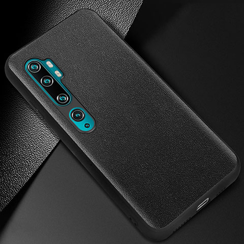 Handyhülle Hülle Luxus Leder Schutzhülle Z02 für Xiaomi Mi Note 10 Pro Schwarz