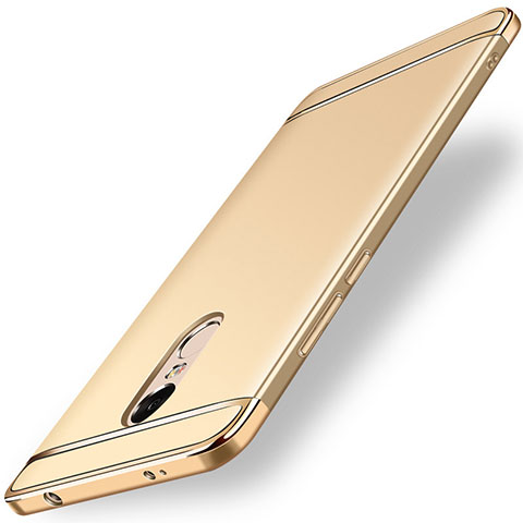 Handyhülle Hülle Luxus Metall Rahmen und Kunststoff für Xiaomi Redmi Note 4 Standard Edition Gold