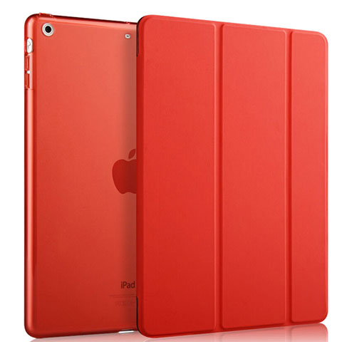 Handyhülle Hülle Stand Tasche Leder für Apple iPad Mini 2 Rot