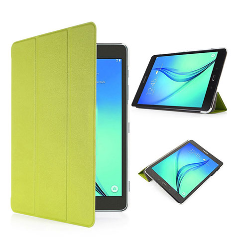 Handyhülle Hülle Stand Tasche Leder für Samsung Galaxy Tab S2 8.0 SM-T710 SM-T715 Grün