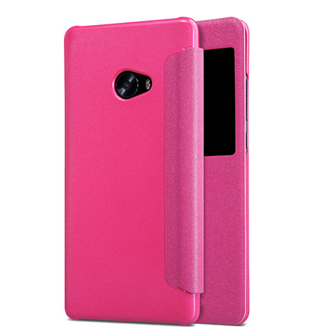 Handyhülle Hülle Stand Tasche Leder für Xiaomi Mi Note 2 Special Edition Pink