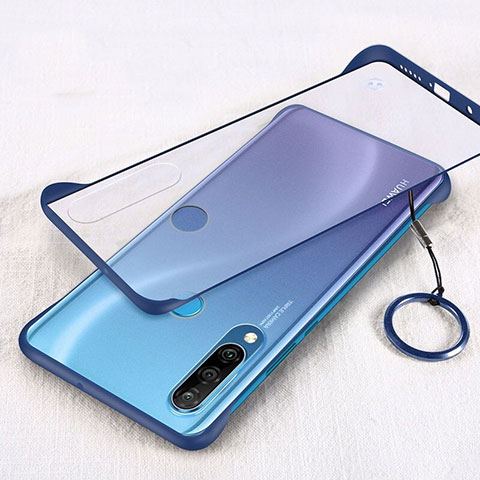 Handyhülle Hülle Ultra Dünn Schutzhülle Tasche Durchsichtig Transparent Matt H03 für Huawei P30 Lite New Edition Blau