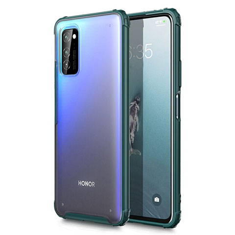 Handyhülle Hülle Ultra Dünn Schutzhülle Tasche Durchsichtig Transparent Matt U01 für Huawei Honor View 30 Pro 5G Grün