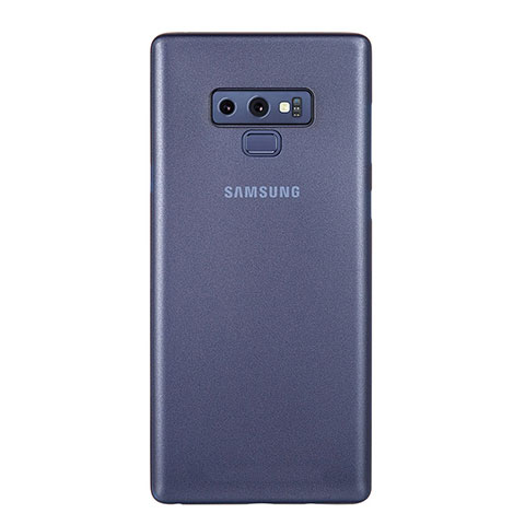 Handyhülle Hülle Ultra Dünn Schutzhülle Tasche Durchsichtig Transparent Matt U01 für Samsung Galaxy Note 9 Blau