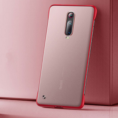 Handyhülle Hülle Ultra Dünn Schutzhülle Tasche Durchsichtig Transparent Matt U01 für Xiaomi Redmi K20 Pro Rot