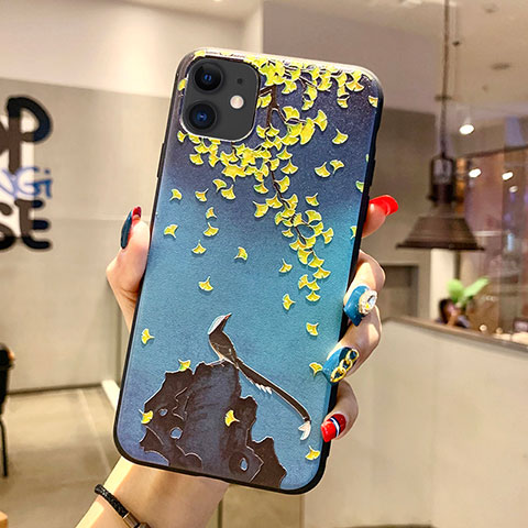 Handyhülle Silikon Hülle Gummi Schutzhülle Blumen H20 für Apple iPhone 11 Plusfarbig