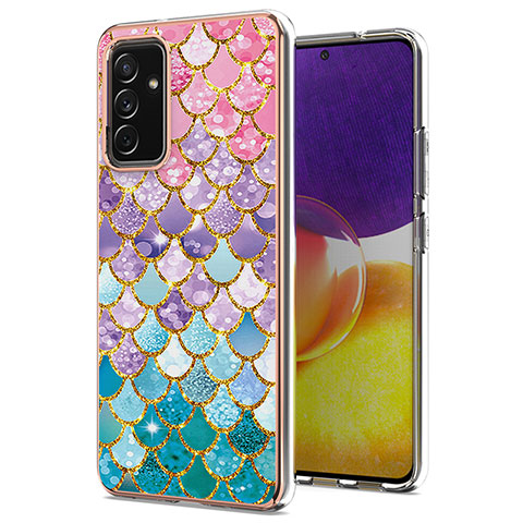 Handyhülle Silikon Hülle Gummi Schutzhülle Flexible Modisch Muster Y03B für Samsung Galaxy M34 5G Bunt