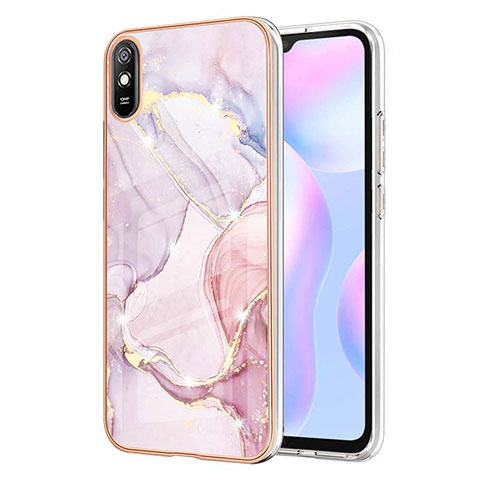 Handyhülle Silikon Hülle Gummi Schutzhülle Flexible Modisch Muster Y05B für Xiaomi Redmi 9i Rosa