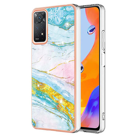 Handyhülle Silikon Hülle Gummi Schutzhülle Flexible Modisch Muster Y05B für Xiaomi Redmi Note 11 Pro 4G Bunt