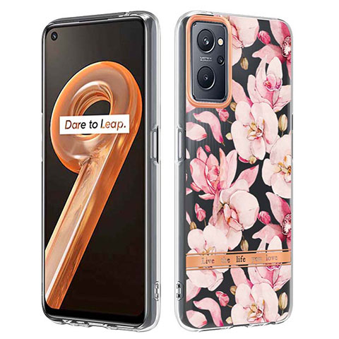 Handyhülle Silikon Hülle Gummi Schutzhülle Flexible Modisch Muster Y06B für Oppo K10 4G Rosa