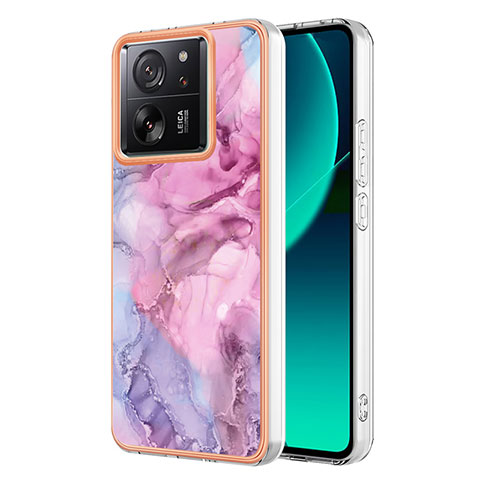 Handyhülle Silikon Hülle Gummi Schutzhülle Flexible Modisch Muster YB1 für Xiaomi Redmi K60 Ultra 5G Rosa