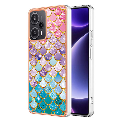 Handyhülle Silikon Hülle Gummi Schutzhülle Flexible Modisch Muster YB3 für Xiaomi Redmi Note 12 Turbo 5G Bunt