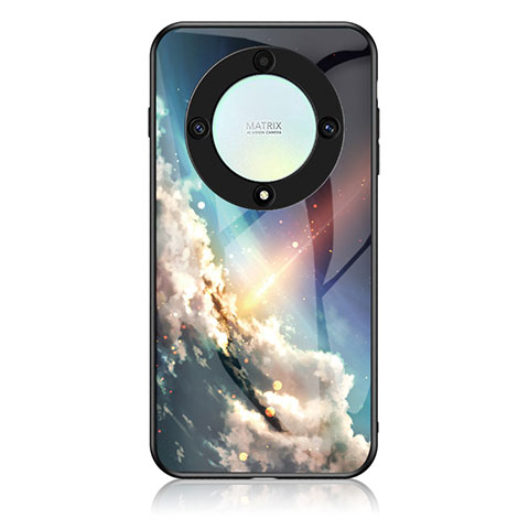 Handyhülle Silikon Hülle Rahmen Schutzhülle Spiegel Modisch Muster LS1 für Huawei Honor X9a 5G Plusfarbig