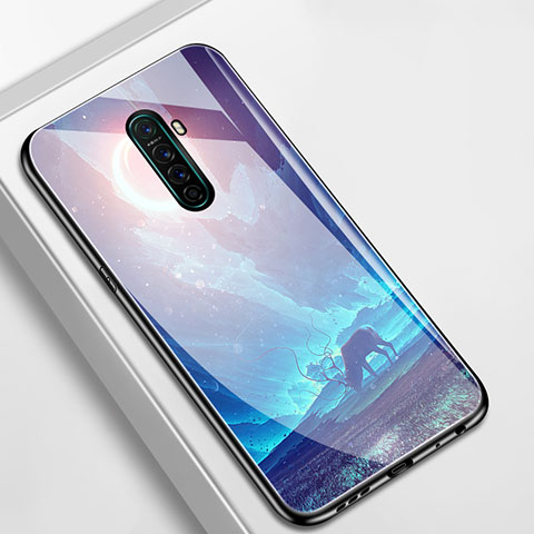 Handyhülle Silikon Hülle Rahmen Schutzhülle Spiegel Modisch Muster S01 für Realme X2 Pro Grün