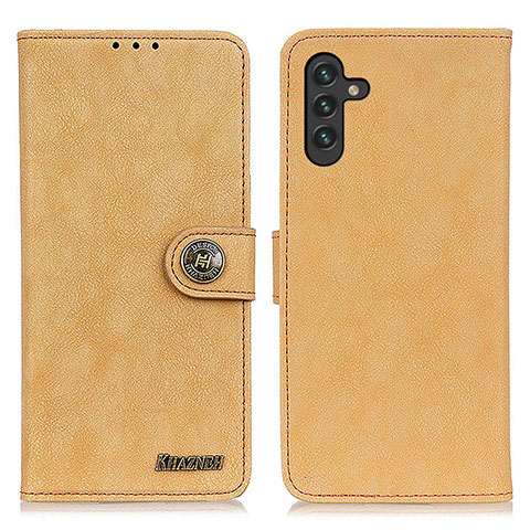 Handytasche Stand Schutzhülle Flip Leder Hülle A01D für Samsung Galaxy A04s Gold