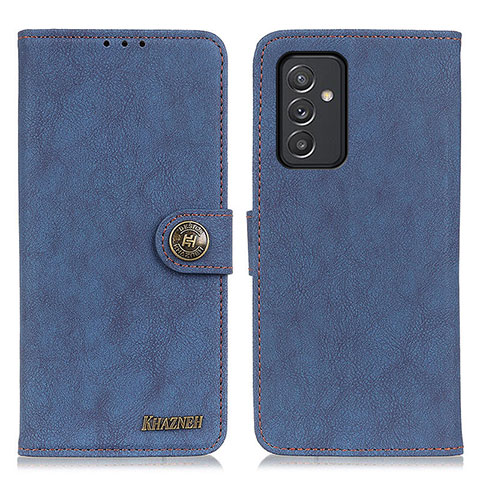 Handytasche Stand Schutzhülle Flip Leder Hülle A01D für Samsung Galaxy A15 4G Blau