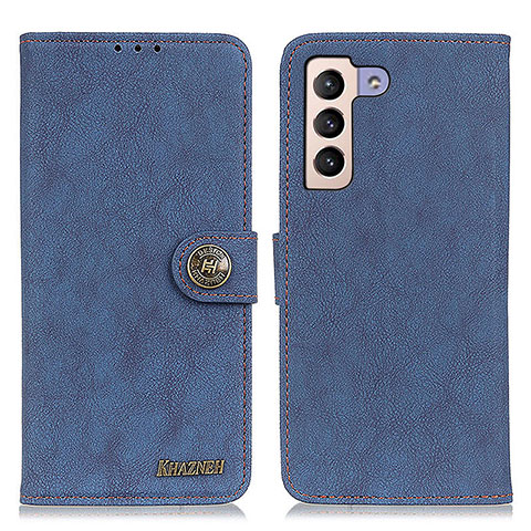 Handytasche Stand Schutzhülle Flip Leder Hülle A01D für Samsung Galaxy S23 Plus 5G Blau