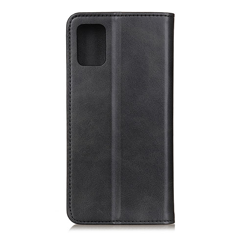 Handytasche Stand Schutzhülle Flip Leder Hülle A02D für Motorola Moto Edge S 5G Schwarz