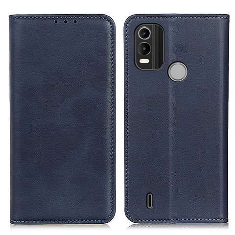 Handytasche Stand Schutzhülle Flip Leder Hülle A02D für Nokia G11 Plus Blau