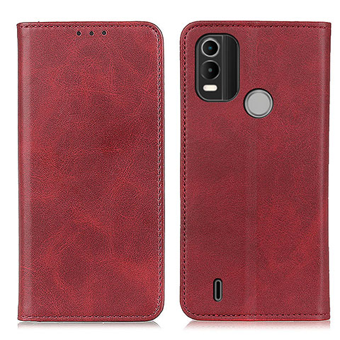 Handytasche Stand Schutzhülle Flip Leder Hülle A02D für Nokia G11 Plus Rot