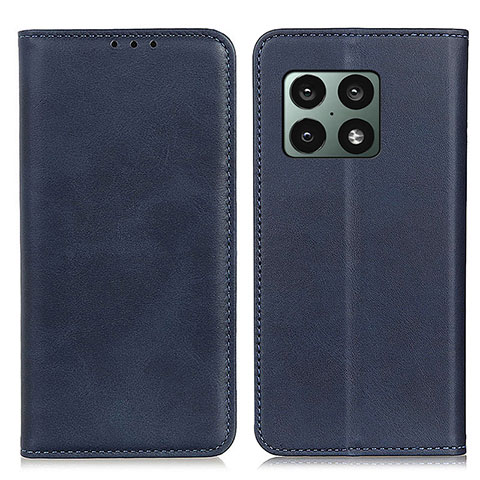 Handytasche Stand Schutzhülle Flip Leder Hülle A02D für OnePlus 10 Pro 5G Blau