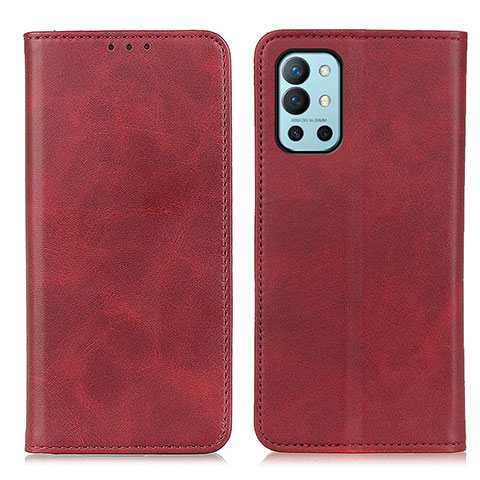 Handytasche Stand Schutzhülle Flip Leder Hülle A02D für OnePlus 9R 5G Rot